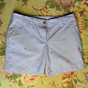 Talbots Watermelon Girlfriend Chino Shorts